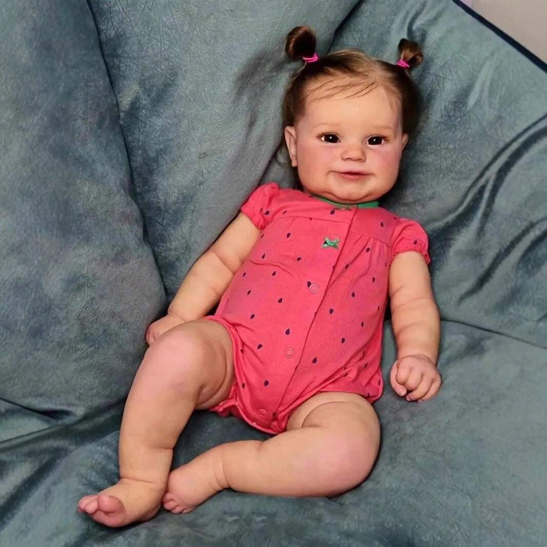 NPK 60CM Maddie Huge Size Baby Reborn Toddler Popular Girl Doll With