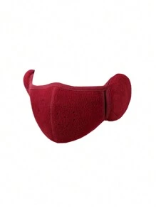 2w1 Zimowa ciepła maska na twarz Nauszniki Męskie Unisex Zimnoodporna Osłona twarzy Na zewnątrz Jazda na rowerze Piesze wycieczki Narciarstwo Ocieplacz uszu Maska