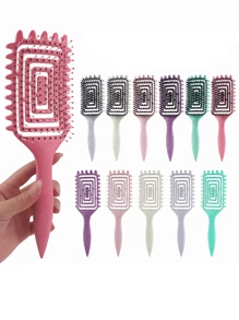 定义造型刷，多功能家用弹跳造型梳，鬃毛气囊美发梳，大波浪卷发梳，尖尾梳，定义造型