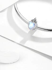 1 PC 925 Sterling Silver Princess Cartoon Character Beading Charm Fit Bracelet Necklace Bead DIY Jewelry Making Fine Jewelry Gift For Friend