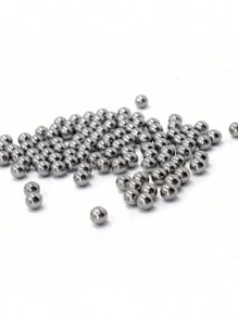 200/500/700/1000 Pcs/Pack 6mm (0.24in) Stainless Steel Balls For Slingshots, Hunting, Industrial Materials, Bicycle Bearings, Precision Mirror-Polished Hardened Balls - Silver - View 5