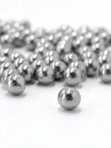 200/500/700/1000 Pcs/Pack 6mm (0.24in) Stainless Steel Balls For Slingshots, Hunting, Industrial Materials, Bicycle Bearings, Precision Mirror-Polished Hardened Balls - Silver - View 6