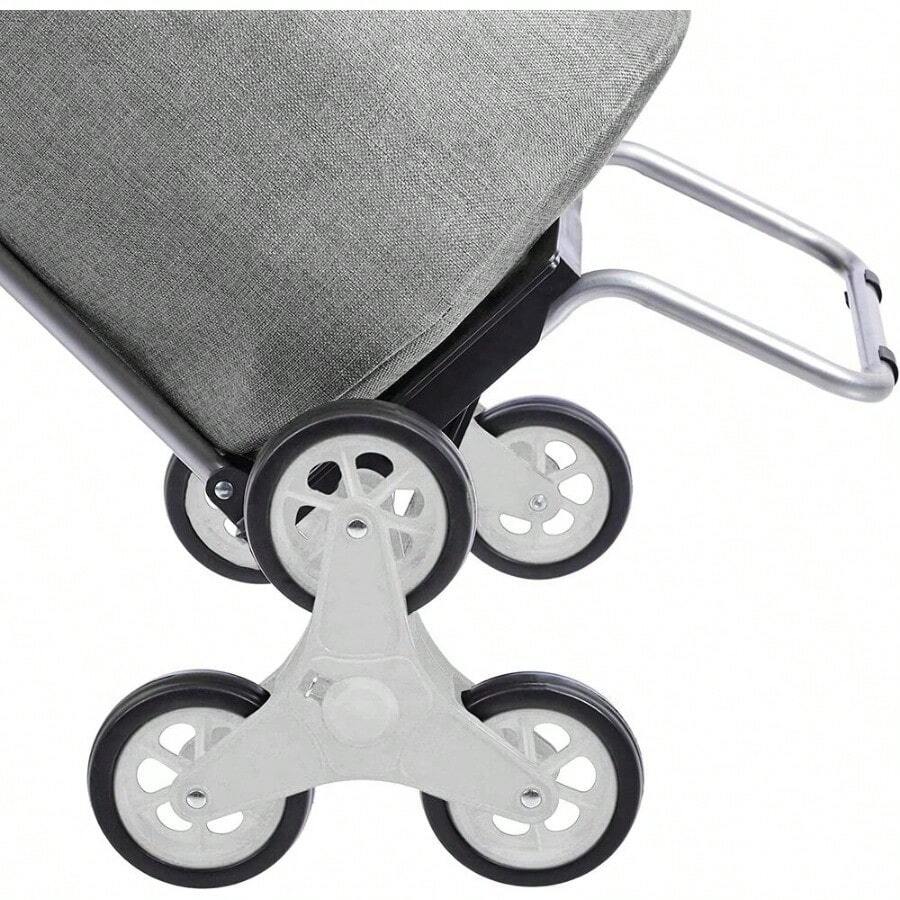 Stair Climber Rolling Laundry Hamper Converts Into Dolly, 38 Inch