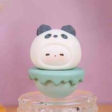 1pc Soft Fabric Cute Pet Squishy Ornament, Lovely Roly-Poly Figureine, Creative Cartoon Birthday Gift - Multicolor - View 14