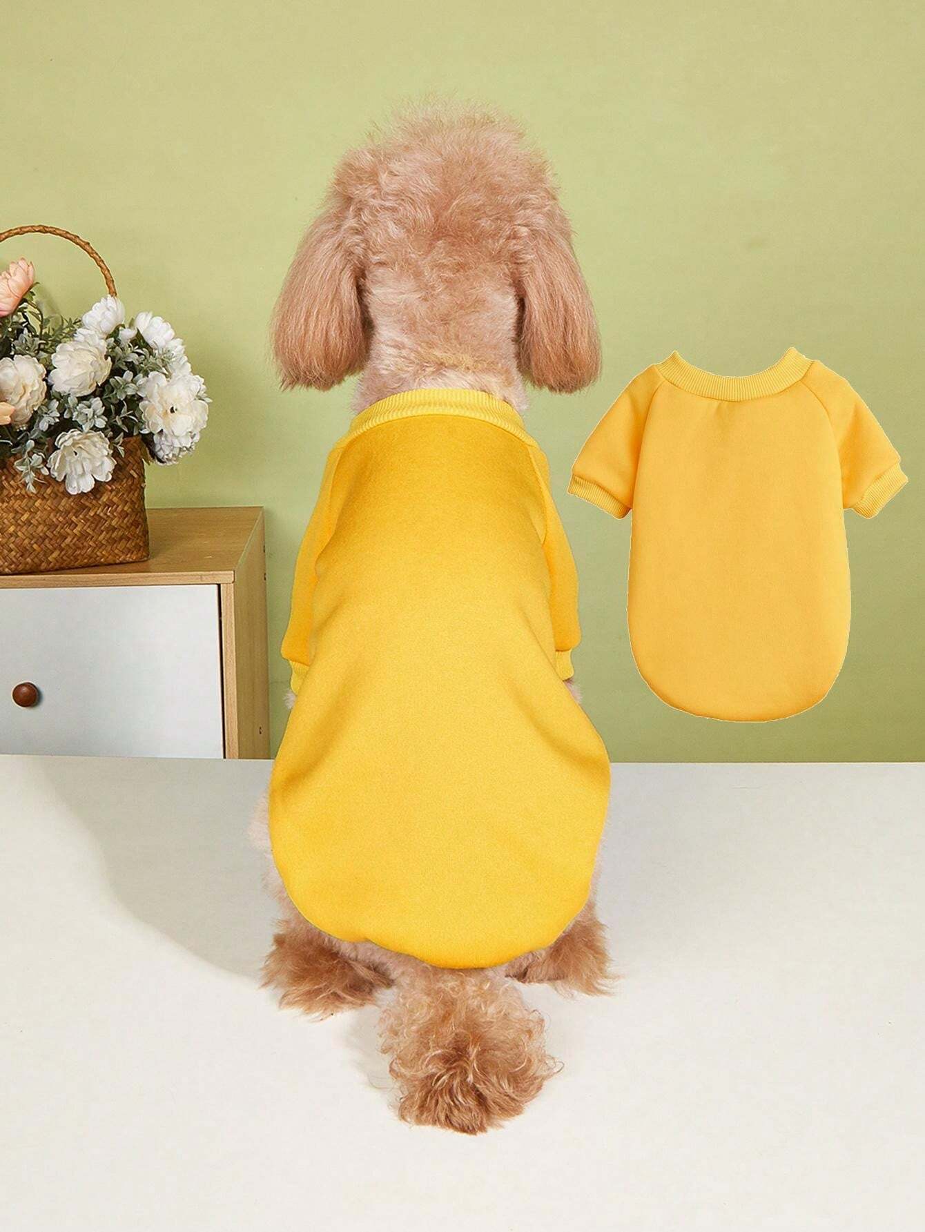 1pc Pet Clothes For Autumn/Winter, Multiple Designs Available, Classic