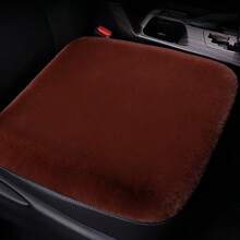 3件/5件/7件冬季保暖时尚通用毛绒汽车坐垫三件套五件套精致加厚仿兔毛保暖防滑免打结汽车羊毛坐垫 - 均碼 - 查看 34