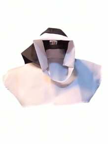 Disfraz Monja Vestido Largo Abertura Pierna Sexy + Capucha - Negro - Ver 3