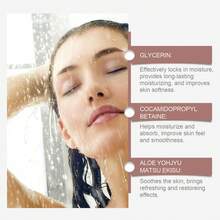 Shower Gel, Body Wash, Long-Lasting Fragrance, Moisturizing Whole Body Cleansing - Flesh Pink - View 5