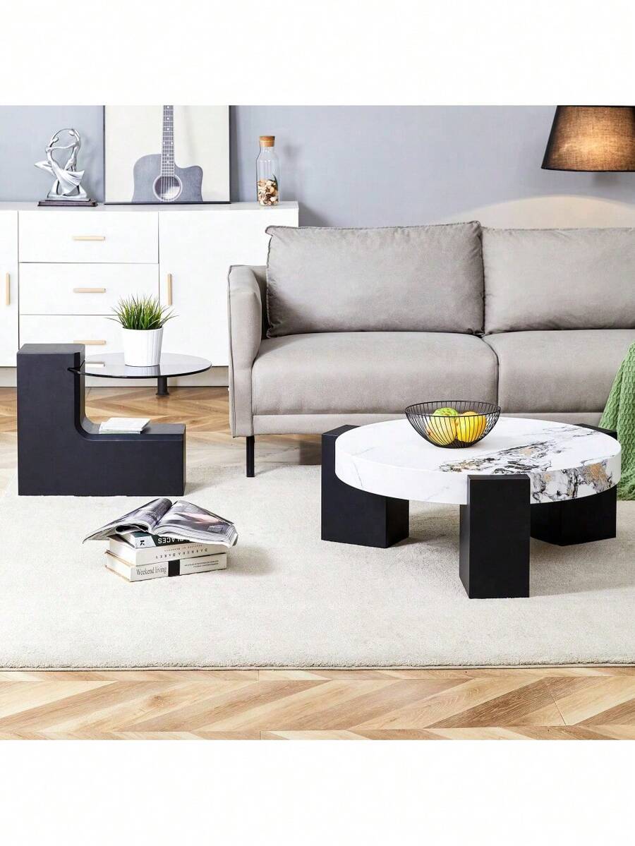 The Detachable DoubleDecker Coffee Table, The Stylish Design Is More