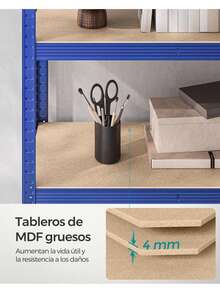 SONGMICS Utility Shelves - xanh đậm - Xem 7