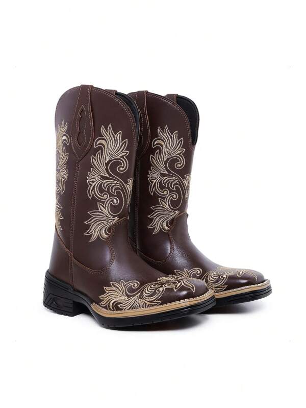 bota texana arraia bordado feminino