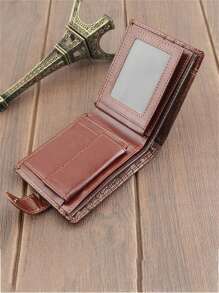 Men's Short Bifold Wallet, Business Casual New Leather Purse, Multi-Function Luxury Soft Leather Wallet With Card Holder, Suitable For Teen, Summer Casual Outdoor, Athletic Or Vacation Travel, Graduation Gifts, Birthday Dress Accessories