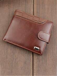 Men's Short Bifold Wallet, Business Casual New Leather Purse, Multi-Function Luxury Soft Leather Wallet With Card Holder, Suitable For Teen, Summer Casual Outdoor, Athletic Or Vacation Travel, Graduation Gifts, Birthday Dress Accessories