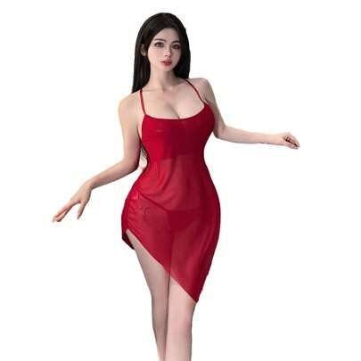 情趣内衣，火热夜店，性感制服，诱人简约性感，性感睡衣，透视吊颈睡衣