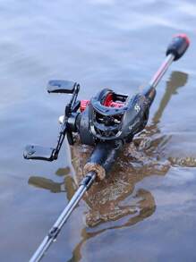 SOUGAYILANG 釣魚竿卷線器組合拋餌鑄造套裝帶釣魚線和魚餌 - 黑色 - 查看 9