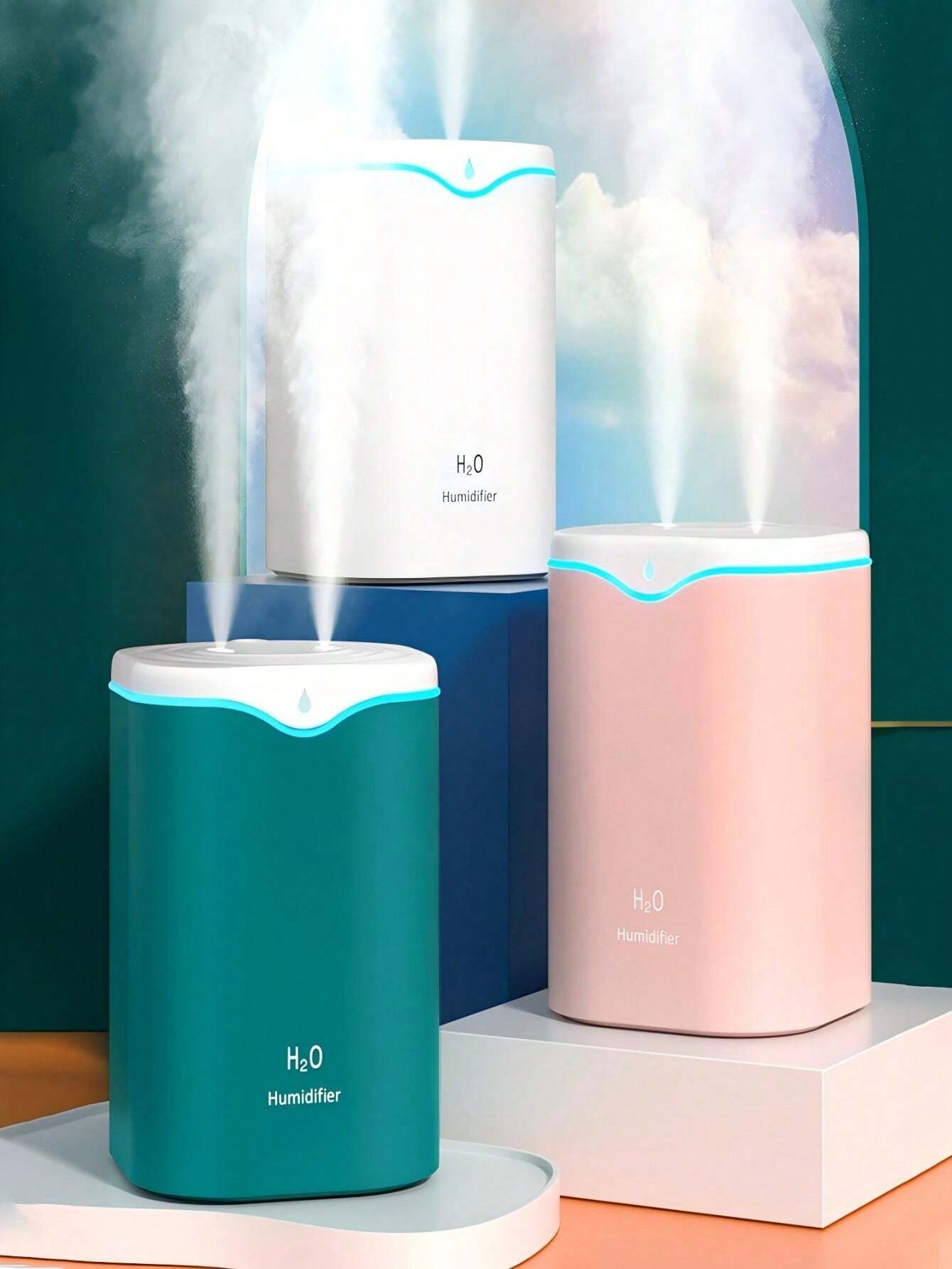 High Mist Output Household Air Humidifier, Dual Mist USB Aroma Diffuser ...