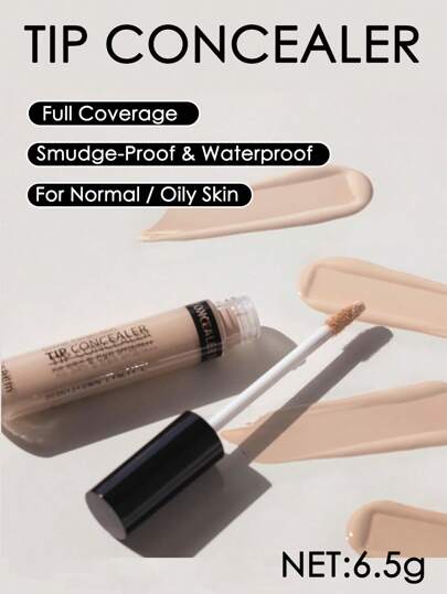 the SAEM Concealer Liquid, Multi-Colors Available, Covers Blemishes & Dark Circles, Brightens Complexion, 6.5g
