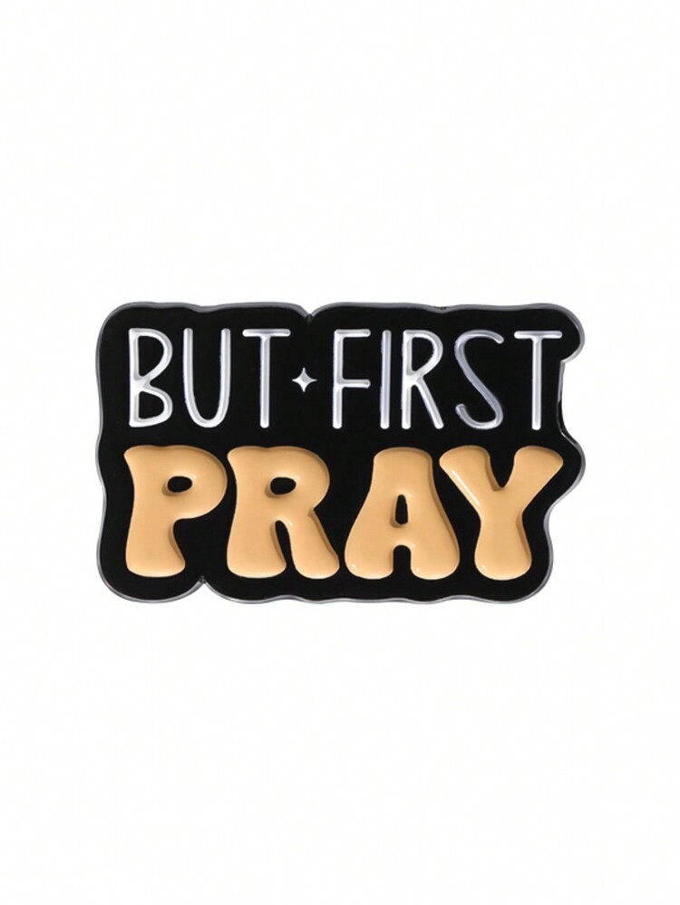 Huy hiệu cá nhân hóa thời trang sáng tạo có ý nghĩa đầu tiên bằng tiếng Anh, trang phục hàng ngày đa năng hoặc trâm cài quà tặng - Nhiều màu - Xem 7