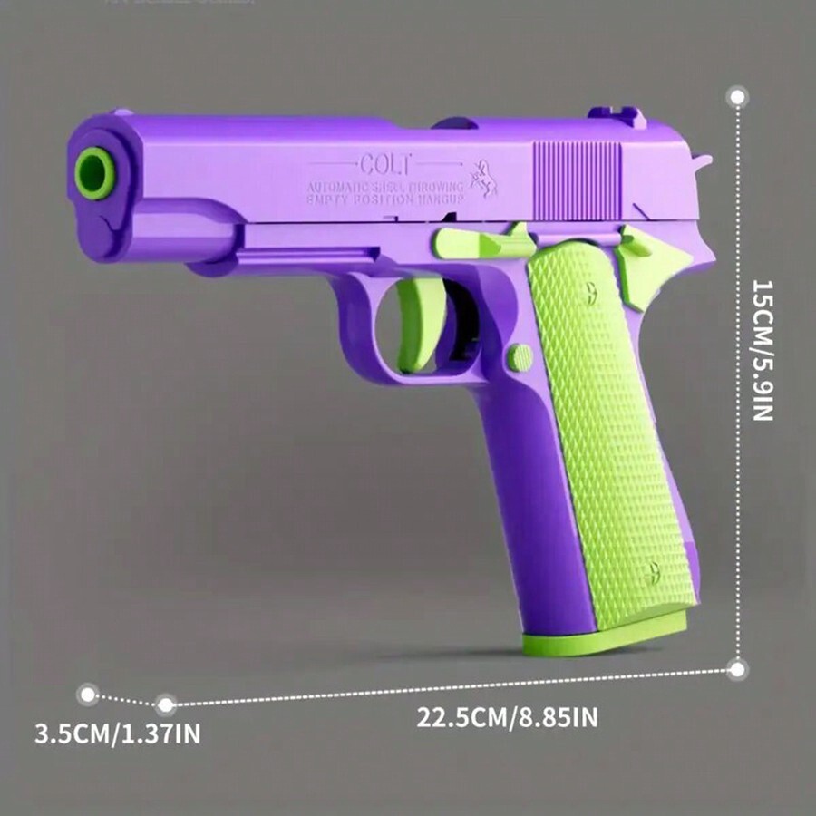 Shell Throwing Model Gun M1911 Manual Recoil Simulation Can Not Be