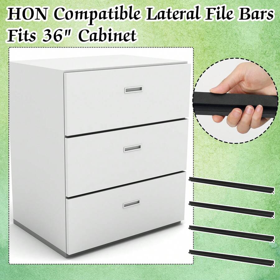 Eersida Lateral File Bars Compatible With Hon Filing Fit 37