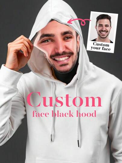 1 st. anpassad cosplay-mask. Anpassad halloween-läskig huva med andningsfunktion. Personlig helmask. Anpassad svart huva. Present till mamma/pappa/henne/honom/flickvän/pojkvän/fru/man/vän. Jubileumspresent, alla hjärtans dag-present, födelsedagspresent, bröllopspresent, mors dag-present, fars dag-present, julklapp, halloweenpresenter, thanksgiving-presenter, anpassade masker, vintage-outfit.