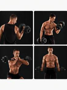 SONGMICS Dumbbell - Black - View 3