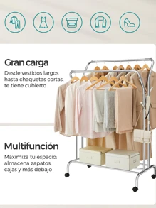 SONGMICS Fixed Clothes Drying Racks - 52.5*103.5*155 ซม - ดู 2