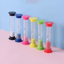 1/4/6pcs Colored Timer, 1/3/5/10/15/30 Minutes Sandclock Timer, Suitable For Games, Classrooms, Home Offices And Multiple Scenarios Best Gifts Birthday Graduation