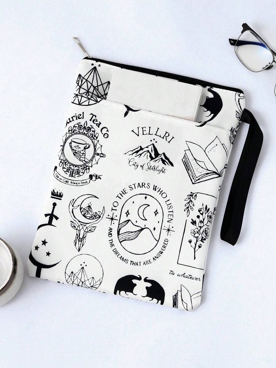 1 Pc Book Inspired Gift Velaris The City Of Starlight Book Sleeve For