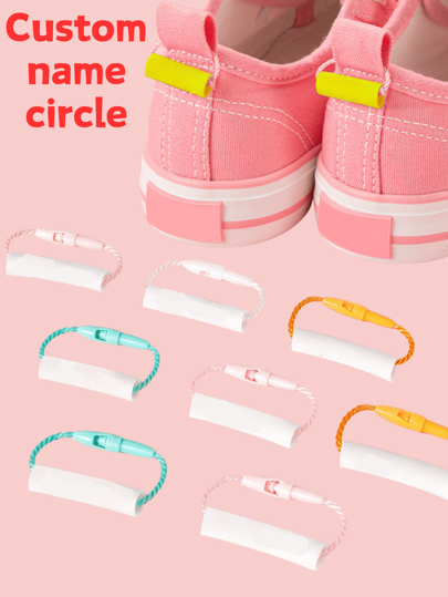 Kindergarten Name Sticker Name Circle Ring Waterproof Shoe Tag Name Circle Tag Lanyard Children Enter The Kindergarten Twenty Pieces Eachback To School Winter Gift Ideas Boy Girl Valentine's Day,Multi-Functional,Ornamental,Letter,Stylish,Modern,Colorful,Cute,Adorable,Casual,Custom,Personalised,Unique,Customized,Ideal Gifts For Him,Ideal Gifts For Her