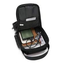 1 chiếc Túi đeo chéo da PU cho nam, Túi đeo chéo ngực đa chức năng dùng trong công việc, Chống nước, Thích hợp cho thanh thiếu niên, Quà tặng Giáng sinh cho nam Quà tặng Halloween Mùa đông Mùa thu Giáng sinh Túi dành cho nam Túi nam Túi đeo chéo Túi du lịch Quà tặng cho nam Ví Lễ Tạ ơn Túi đựng đồ ngày lễ Túi đeo vai Túi đeo hông Túi thắt lưng Túi đeo hông Quà tặng nam Túi đen Đi bộ đường dài Đi bộ đường dài Sinh viên Sức chứa lớn Đa chức năng Ngoài trời Di động Thời trang Thường ngày Quà tặng cho bố Quà tặng bạn trai Kỳ nghỉ - màu đen - Xem 7