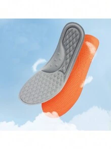 1 Pair Odorless Absorbing Insoles For Sports Shoes And Casual Shoes, Comfortable Shoe Pads