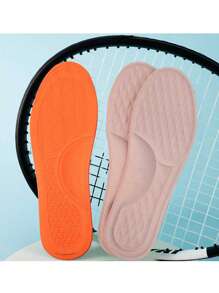 1 Pair Odorless Absorbing Insoles For Sports Shoes And Casual Shoes, Comfortable Shoe Pads