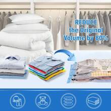 Bolsas de almacenamiento al vacío organizador de ropa de cama bolsas