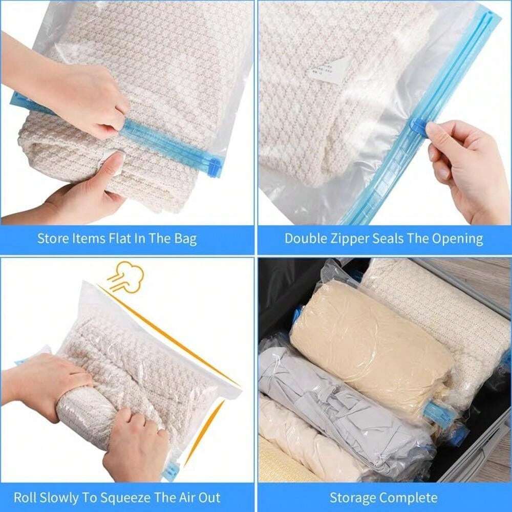 Travel Compression Bags, Travel Essentials Compression Bags For Travel