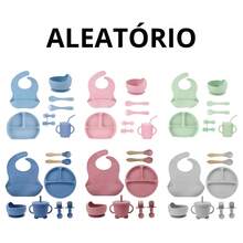8-Piece Silicone Cutlery Set For Babies And Children - 粉色 - 查看 2
