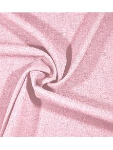 Rustic Fabric Tablecloth For 6 Places Various Colors - 乾枯玫瑰色 - 查看 5