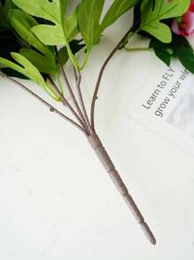 1pc High Quality 5-Headed Peony Artificial Flower, Fake Flowers Decor For Living Room, Tabletop Decoration, Valentine Day, Gift Gifts Birthday Graduation
