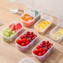 1pc Storage Box, Large Capacity Refrigerator Fresh-Keeping Vegetable And Fruit Storage Box