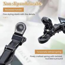 5 dụng cụ tạo kiểu tóc kẹp cá sấu chuyên nghiệp dùng cho tiệm, sử dụng tại nhà và tự làm tóc - duỗi tóc, cắt và nhuộm tóc - Hồng - Xem 5