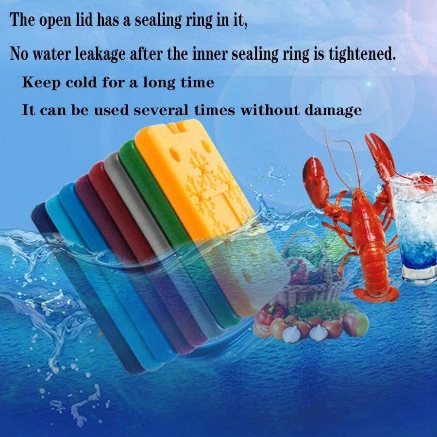 Eisblock FrischHaltebox Eisbox Eisbehälter Zuhause Picknick Kalt