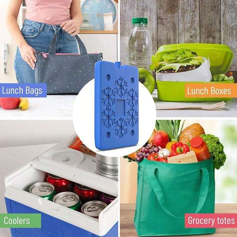 Ice Brick FreshKeeping Ice Box Home Picnic Cold Drink Ice Plate Ice