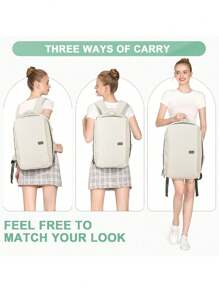 笔记本电脑背包，旅行背包，带 15.6 英寸笔记本电脑隔层 USB 充电端口 工作背包，商务随身防水男士笔记本电脑背包，大学背包，便携式商务背包，学生电脑旅行包，运动包，夏季返校沙滩包，笔记本电脑包，运动生活，夏季包，春假包，徒步旅行包，周末包，背包，旅行必备品，大包