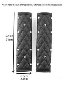 1 件/2 件汽车水钻安全带护肩