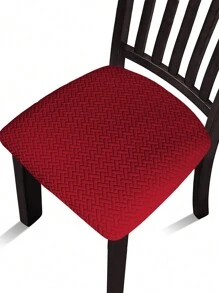 1/2/4/6pcs Striped Corn Pattern Chair Seat Pad Cushion Cover - Multicolor - View 45