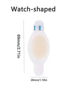 16 件/套多功能防摩擦凝胶垫，防止脚后跟、脚趾和侧面起水泡，多种款式隐形足部护理套装 - 膚色 - 查看 8