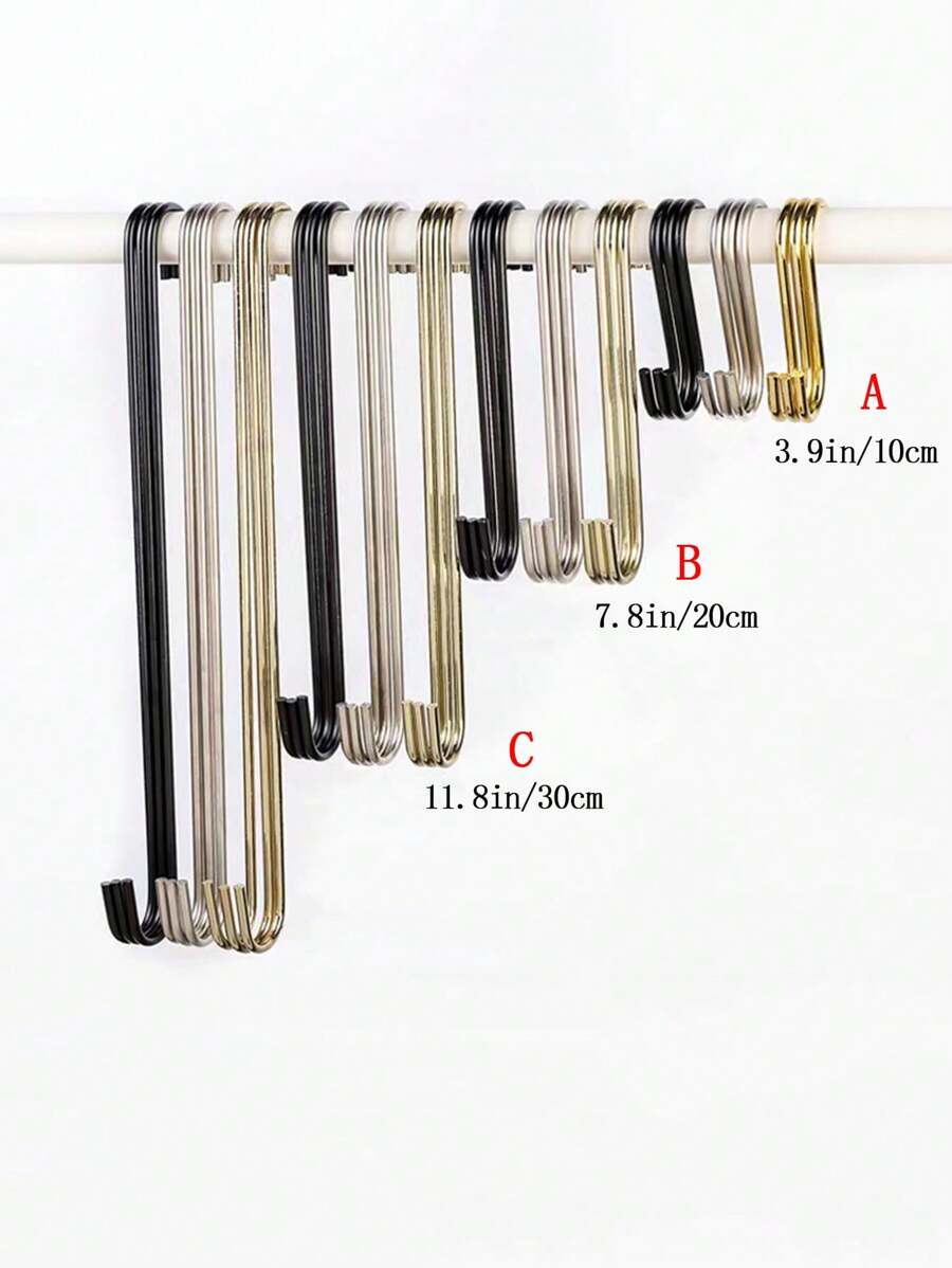 Clothing Store SShaped Hook Extended Metal Clothes Hanger Hook, S