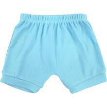 Baby Kit 5 Ribbed Shorts For Boy And Girl Neutral - Màu xanh lam - Xem 3