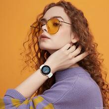 Unbeinst 4 条/包 20 毫米豹纹雕花硅胶表带，防水运动表带，兼容三星 Galaxy Watch 5/4（40 毫米 44 毫米）/Galaxy Watch 5 Pro（45 毫米）/Galaxy Active 2/Galaxy Watch 3 - 黑色/多肉/亮粉/星光 - 查看 5