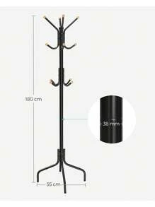 SONGMICS Coat Racks - Black - View 6